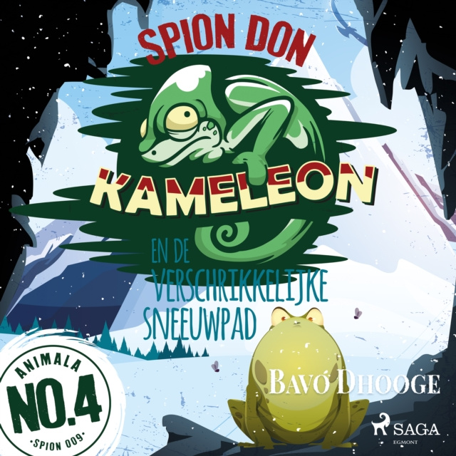 Audiokniha Spion Don Kameleon en de verschrikkelijke sneeuwpad Dhooge