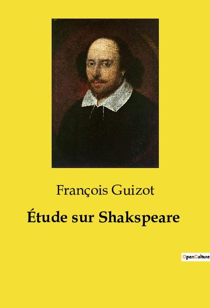 Książka Étude sur Shakspeare Guizot