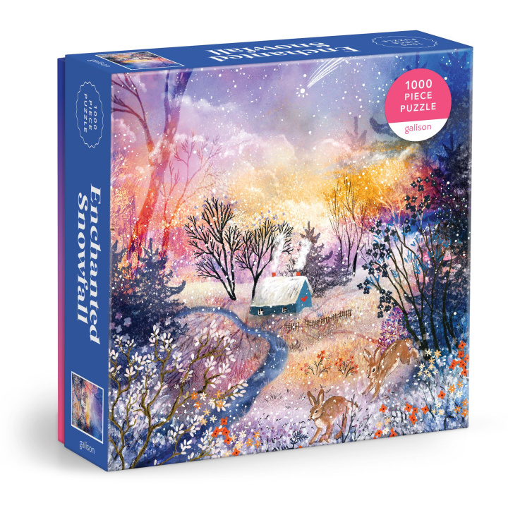 Książka Enchanted Snowfall 1000 Piece Puzzle Galison