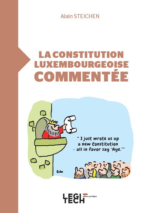 Carte La constitution luxembourgeoise commentée Steichen