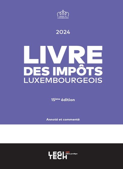 Kniha Livre des impôts luxembourgeois   Édition 2024 