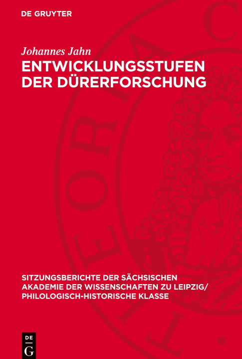 Livre Entwicklungsstufen der Dürerforschung Johannes Jahn