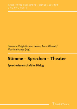Buch Stimme - Sprechen - Theater Susanne Voigt-Zimmermann