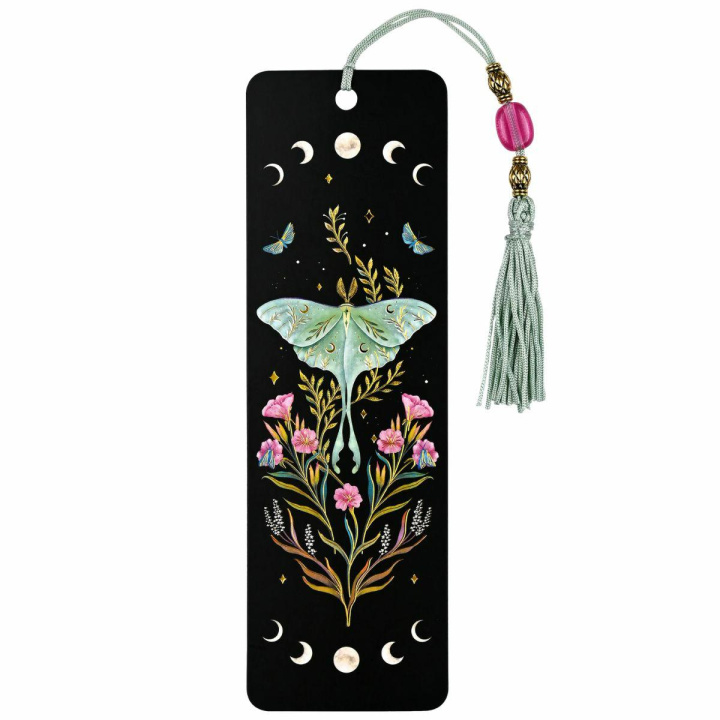Schrijfwaren LUNA MOTH BEADED BKMARK PETER PAUPER