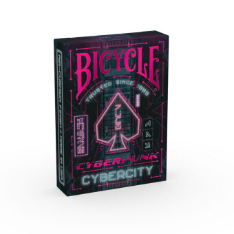 Gioco/giocattolo Bicycle Cyberpunk Cyber City United States Playing Card Company (USPC)