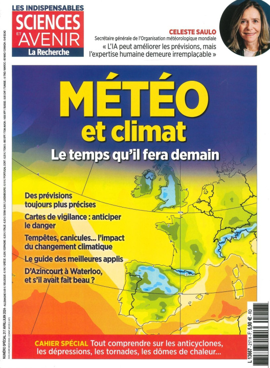 Kniha Sciences et Avenir HS n°217 : Météo et climat - Avril-Mai 2024 