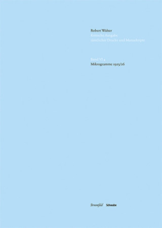 Knjiga Mikrogramme 1925/26 Fabian Grossenbacher