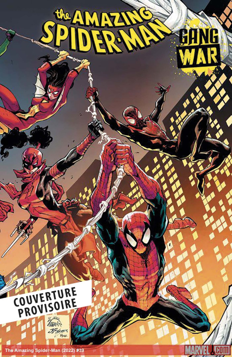 Carte Spider-Man : Gang War N°01 (Variant - Tirage limité) - COMPTE FERME 