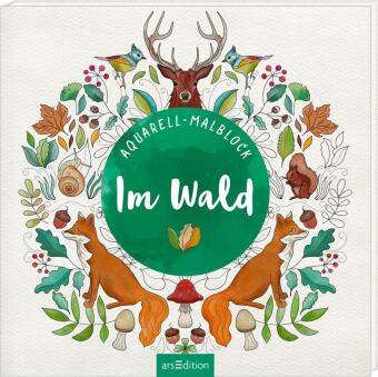 Книга Aquarell-Malblock - Im Wald Marielle Enders