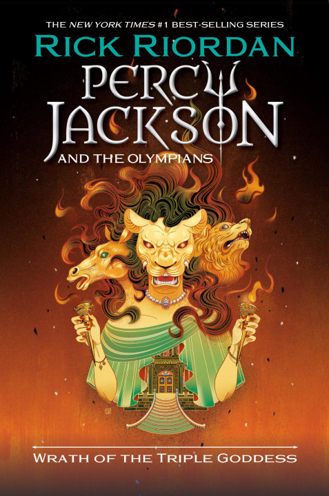 Книга PERCY JACKSON WRATH OF THE TRIPLE GODDES RIORDAN RICK