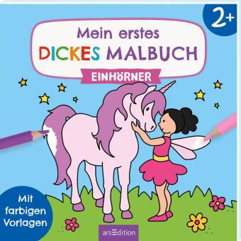 Book Mein erstes dickes Malbuch ab 2 - Einhörner Corina Beurenmeister