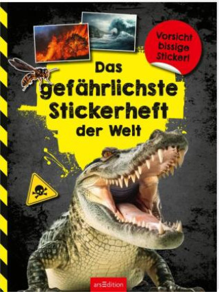 Książka Das gefährlichste Stickerheft der Welt 