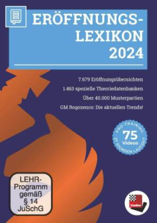 Digital Eröffnungslexikon 2024, DVD-ROM ChessBase GmbH