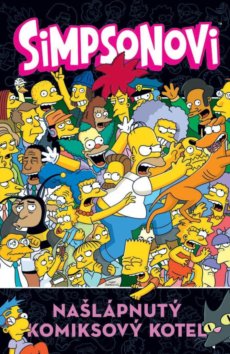 Kniha Simpsonovi - Našlápnutý komiksový kotel 