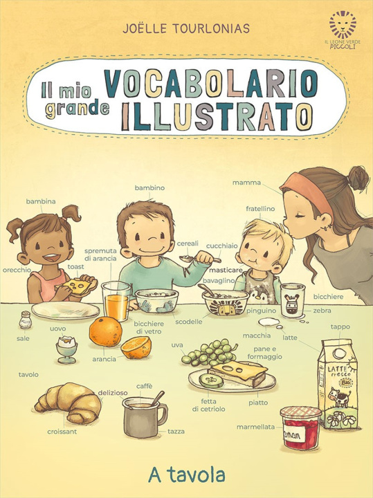 Könyv mio grande vocabolario illustrato. A tavola Jöelle Tourlonias