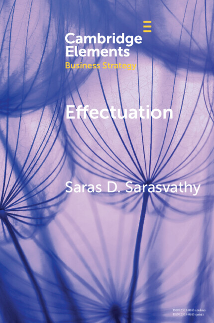 Könyv Effectuation Saras Sarasvathy