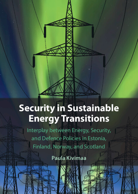 Carte Security in Sustainable Energy Transitions Paula Kivimaa