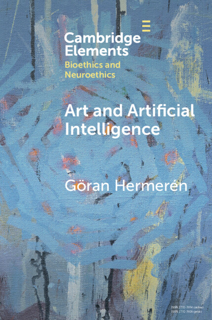 Kniha Art and Artificial Intelligence Göran Hermerén