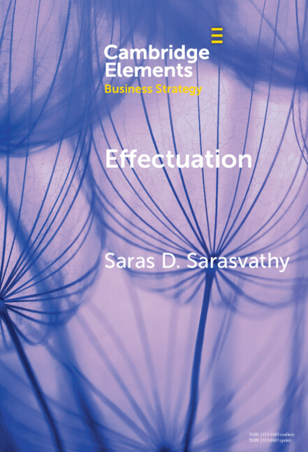 Knjiga Effectuation Saras Sarasvathy