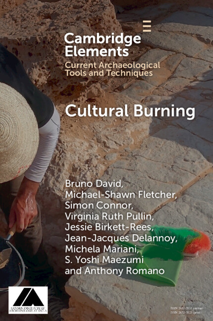 Boek Cultural Burning Bruno David