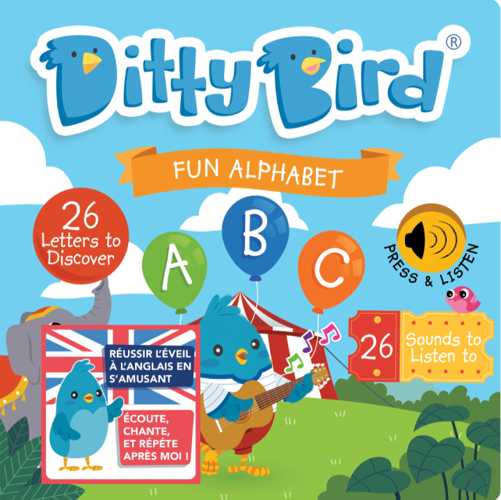 Kniha DITTY BIRD - FUN ALPHABET DITTY BIRD   MEMA PU