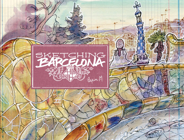Kniha Sketching Barcelona LAPIN