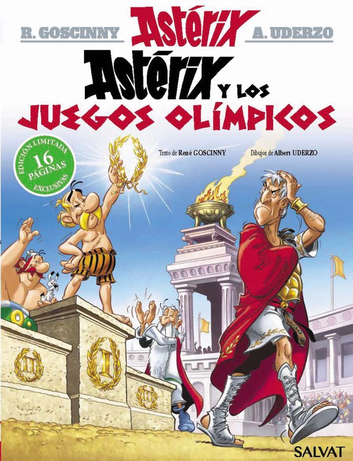 Carte ASTERIX Y LOS JUEGOS OLIMPICOS EDICION 2024 GOSCINNY