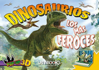 Kniha DINOSAURIOS LOS MAS FEROCES 3D 