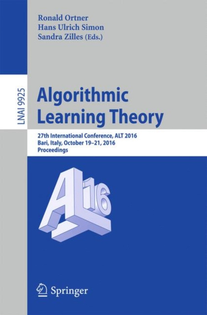 E-book Algorithmic Learning Theory Ronald Ortner
