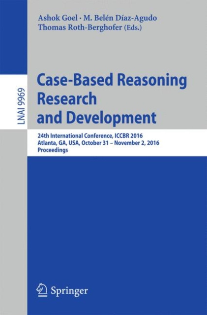 E-kniha Case-Based Reasoning Research and Development Ashok Goel