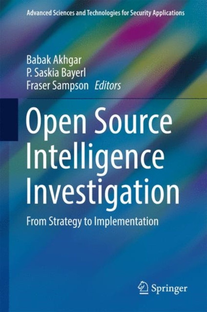 E-kniha Open Source Intelligence Investigation Babak Akhgar