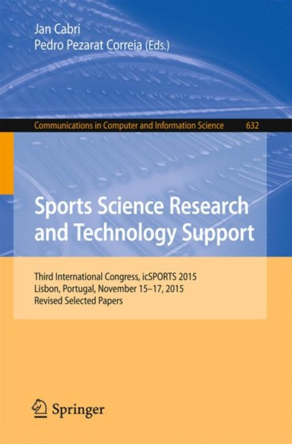 E-kniha Sports Science Research and Technology Support Jan Cabri