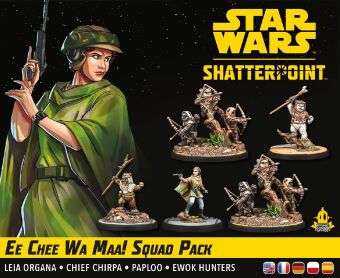 Spiel/Spielzeug Star Wars: Shatterpoint  Ee Chee Wa Maa! Squad Pack Will Shick