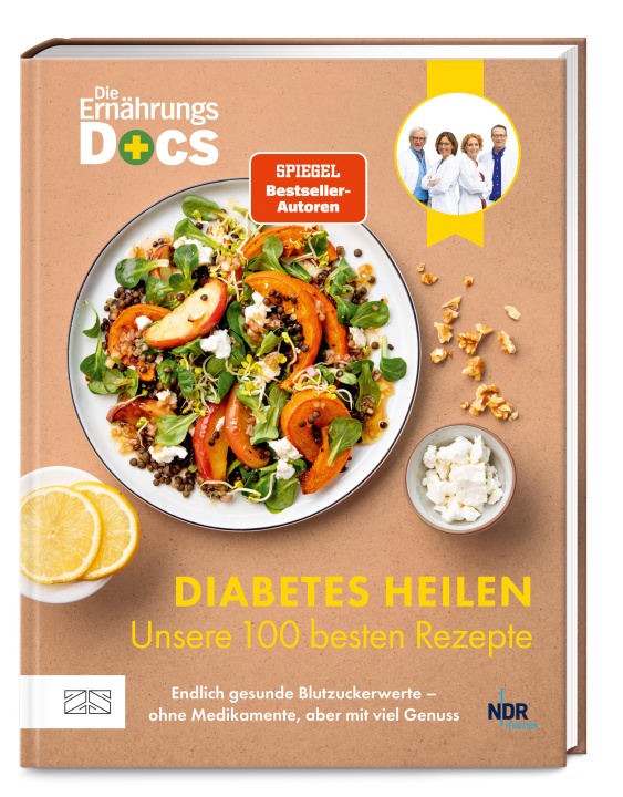 Carte Die Ernährungs-Docs - Diabetes heilen - Unsere 100 besten Rezepte Matthias Riedl