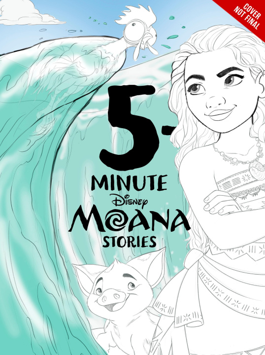 Kniha 5 MINUTE MOANA STORIES Disney