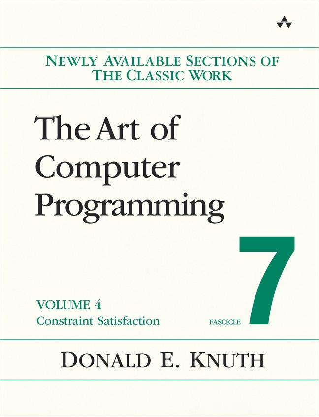 Carte Art of Computer Programming, Volume 4, Fascicle 7, The: Constraint Satisfaction 