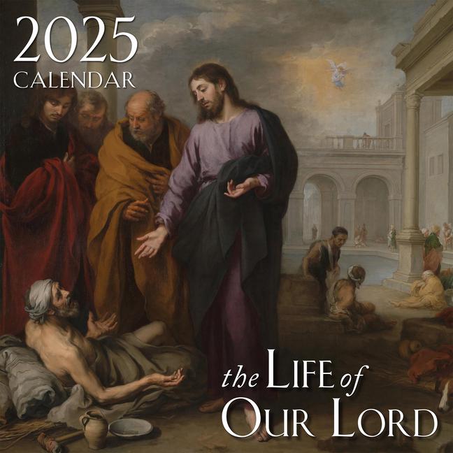 Kalendarz/Pamiętnik 2025 Life of Our Lord Wall Calendar 