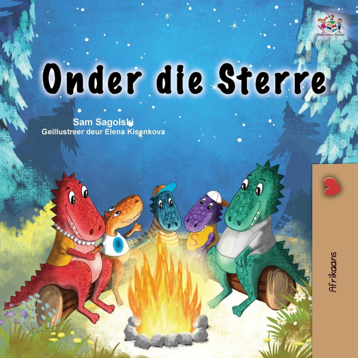 Kniha Under the Stars (Afrikaans Kids' Book) Kidkiddos Books