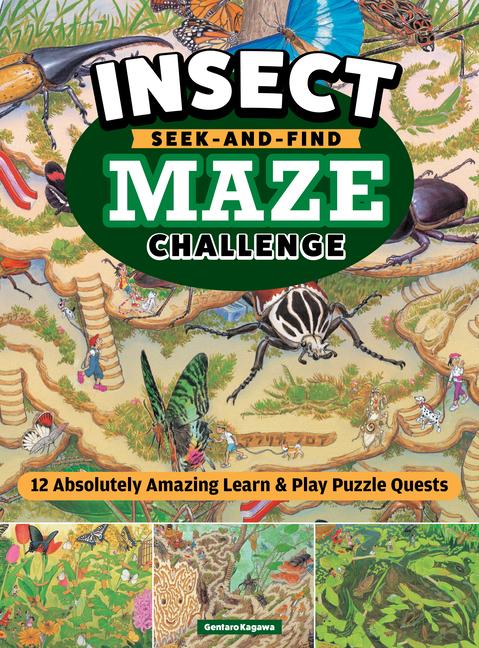 Kniha Insect Seek-And-Find Maze Challenge 
