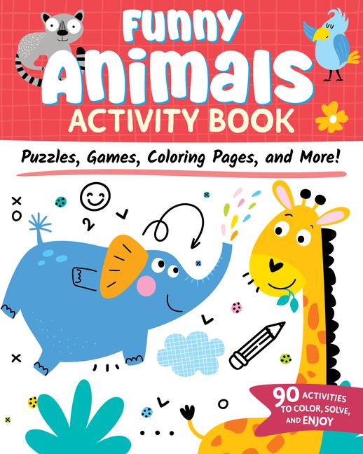 Knjiga Funny Animals Activity Book Woody Griffin