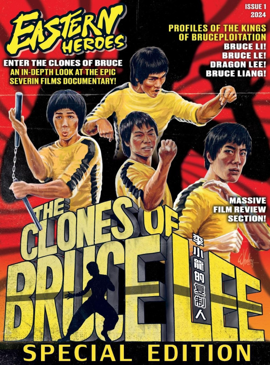 Книга EASTERN HEROES 'THE CLONES OF BRUCE LEE' SPECIAL EDITION HAR 