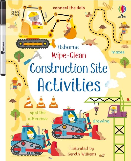 Kniha Wipe-Clean Construction Site Activities Gareth Williams