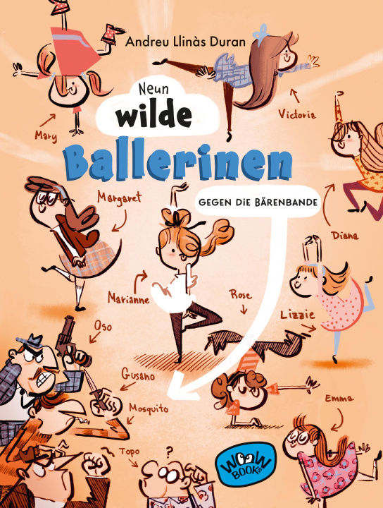 Knjiga Neun Ballerinen Andreu Llin?s Duran