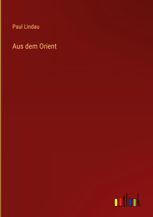 Книга Aus dem Orient 