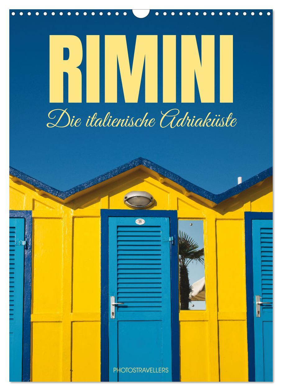 Calendar / Agendă Rimini Die italienische Adriaküste (Wandkalender 2025 DIN A3 hoch), CALVENDO Monatskalender 