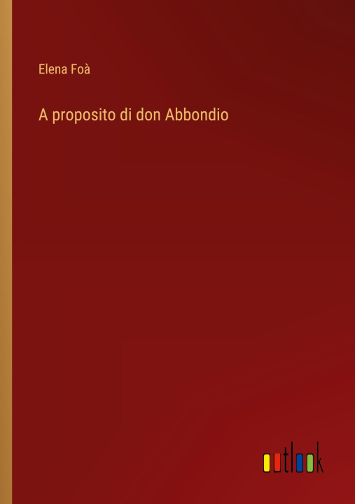 Kniha A proposito di don Abbondio 