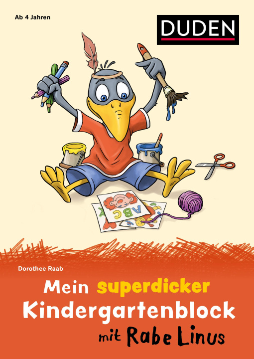 Könyv Mein superdicker Kindergartenblock mit Rabe Linus Stefan Leuchtenberg
