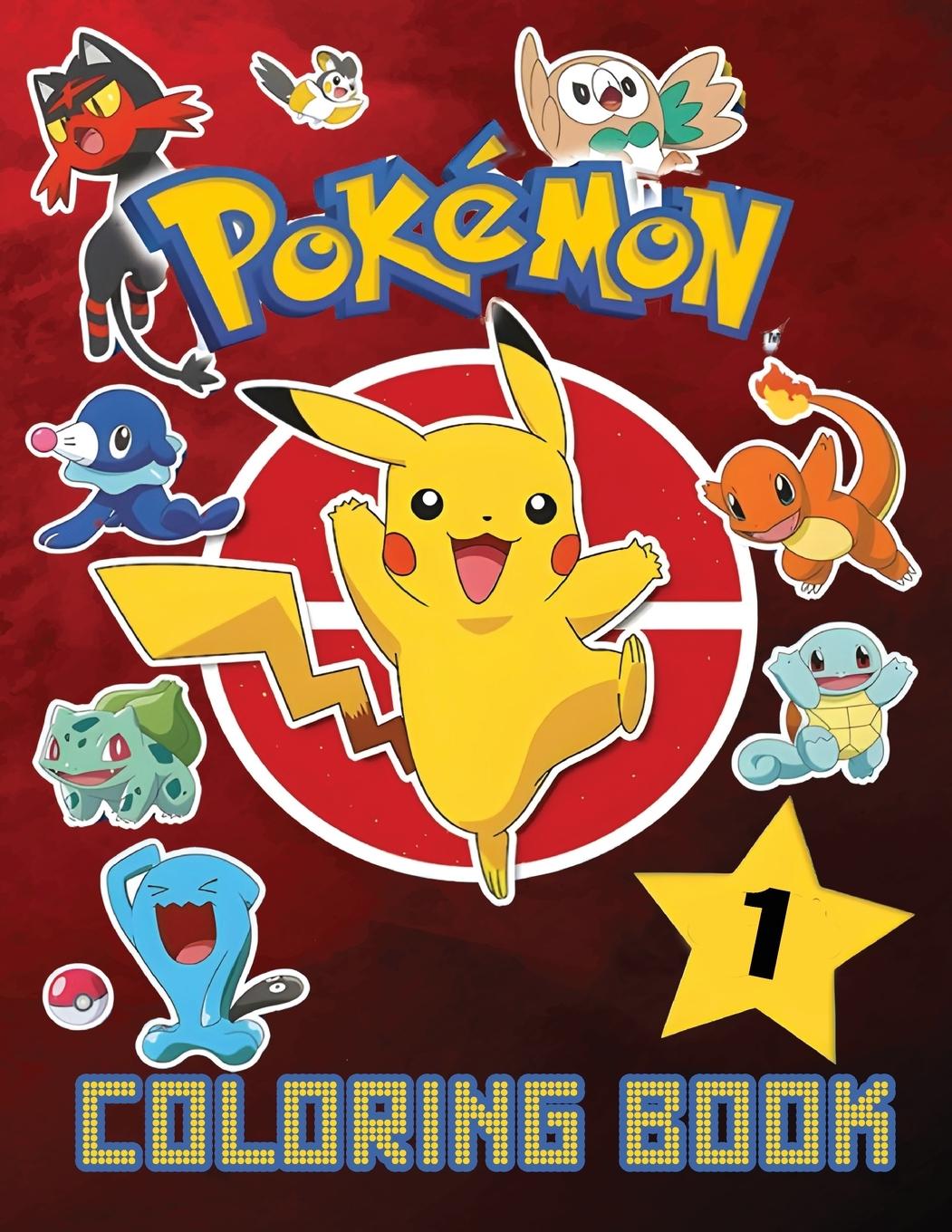 Libro Pokemon Coloring Adventures 