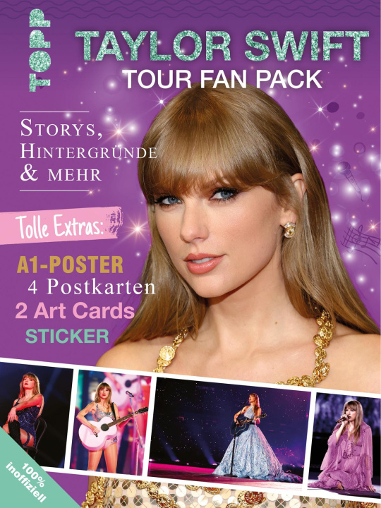 Kniha Taylor Swift Tour Fan Pack. 100% inoffiziell 