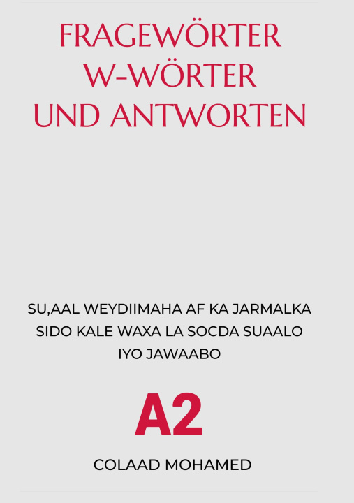 Книга Fragewörter W-Wörter und Antworten 